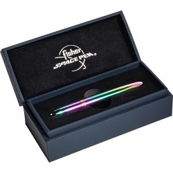 STYLO 400RB BULLET TITANIUM RAINBOW FISHER SPACE PEN