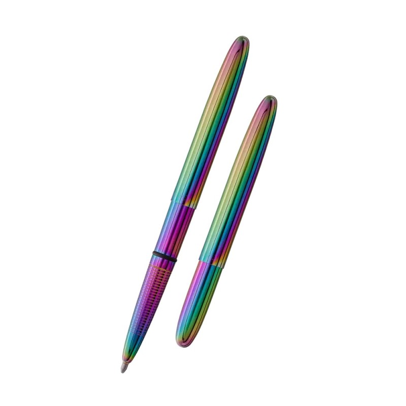 STYLO 400RB BULLET TITANIUM RAINBOW FISHER SPACE PEN