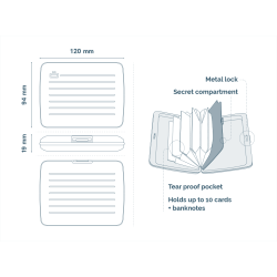 SMART CASE OSLO LARGE PRINT OGON DESIGN
