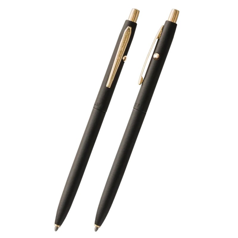 KUGELSCHREIBER CH4B SHUTTLE SCHWARZ/GOLD FISHER SPACE PEN
