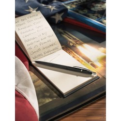 STYLO CH4BC SHUTTLE NOIR/SILVER FISHER SPACE PEN