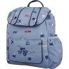 KLEINER RUCKSACK GLOBE-TROTTEUR TANN'S X TARTINE CHOCOLAT